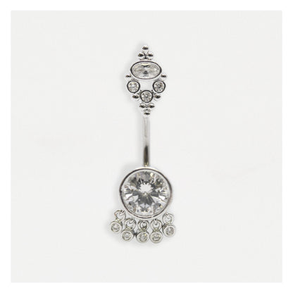 Steel Noura Navel Bar