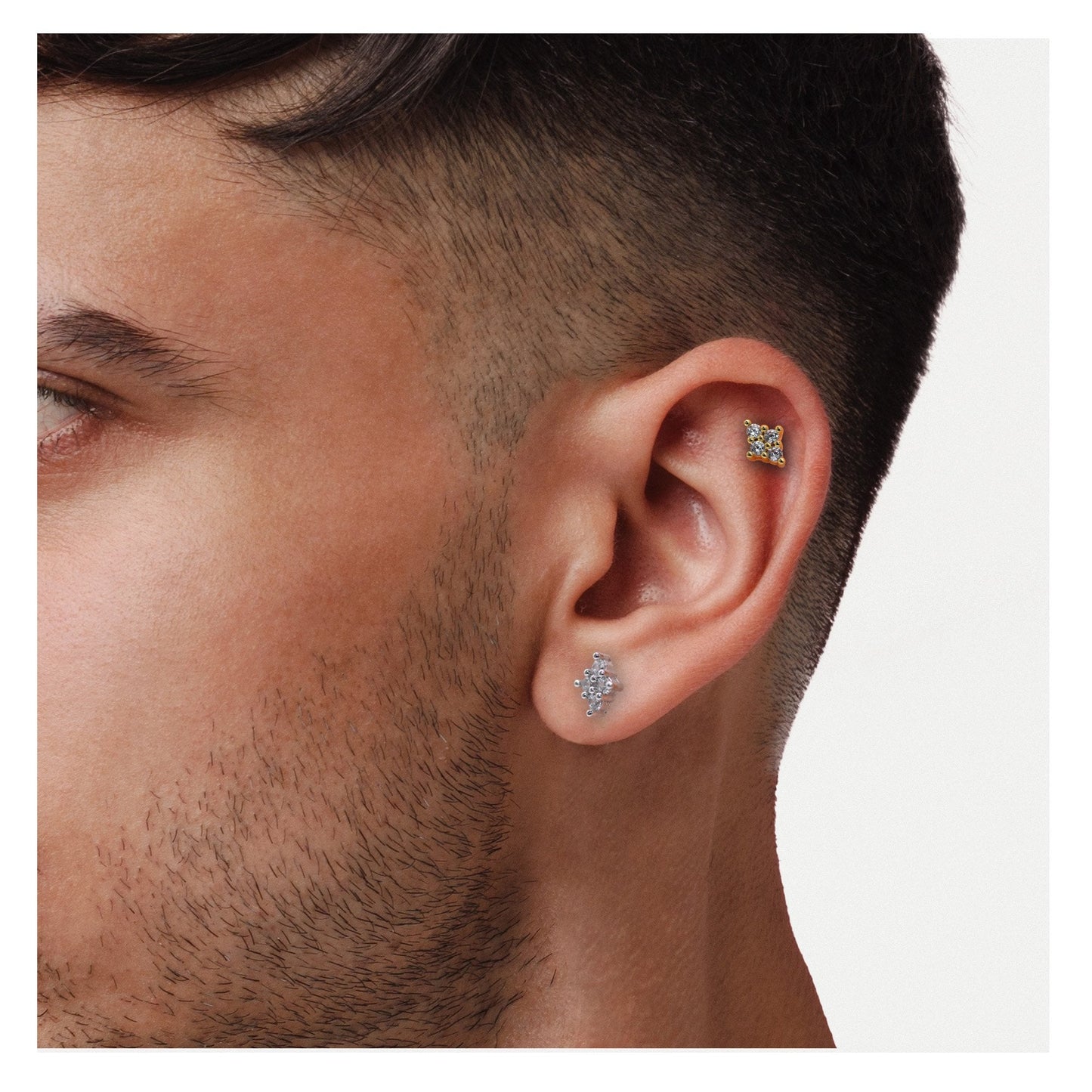Steel Diamond Life Labret - Internally Threaded