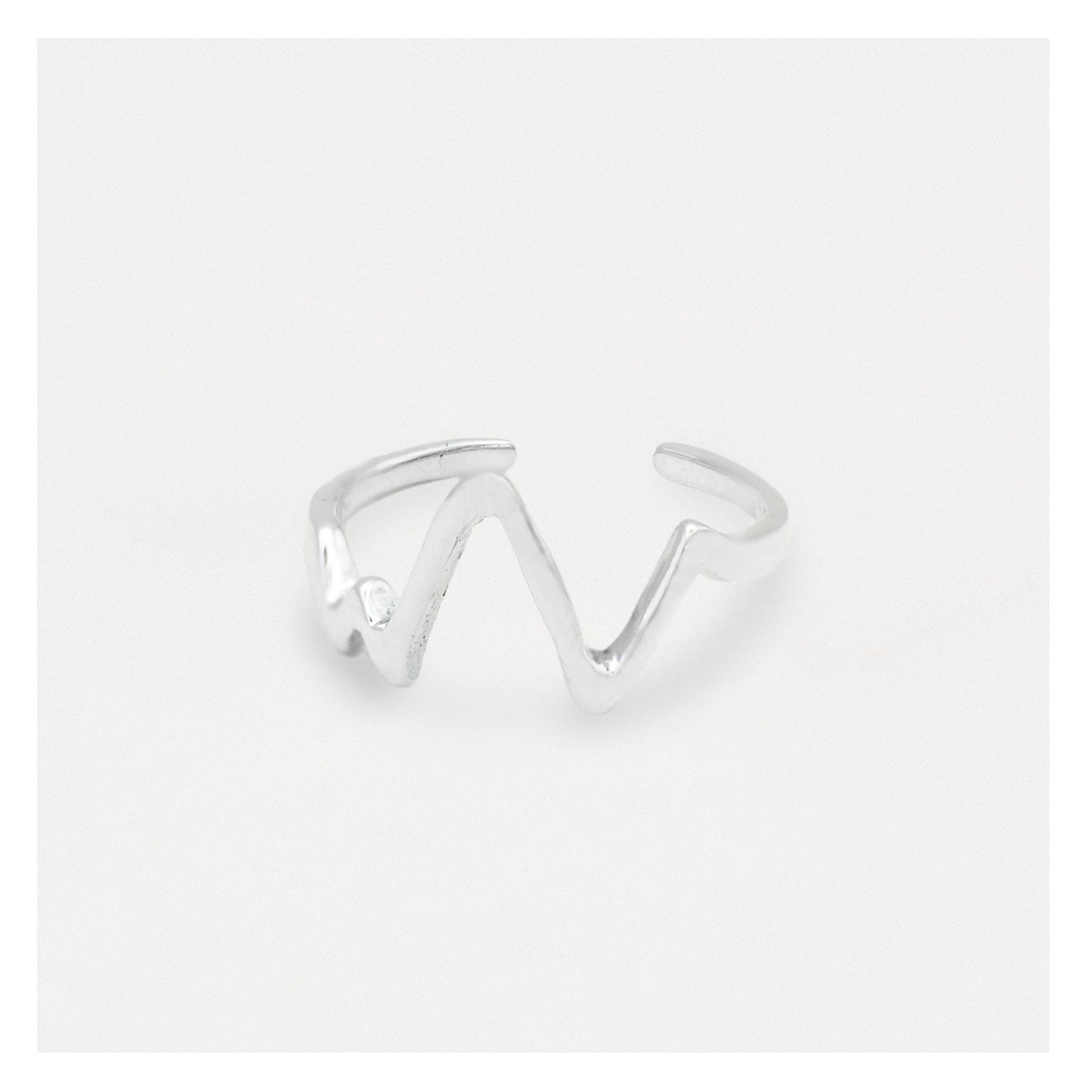Heartbeat Harmony Toe Ring
