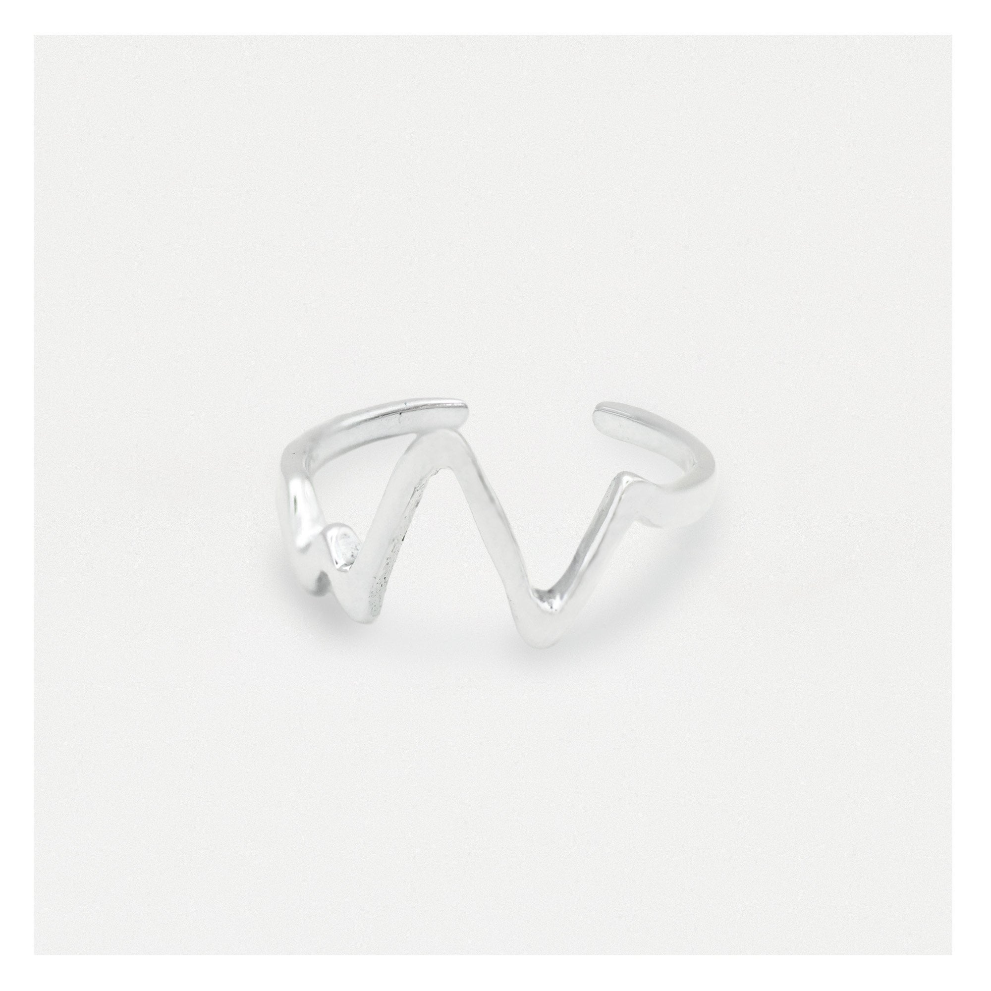 Heartbeat Harmony Toe Ring