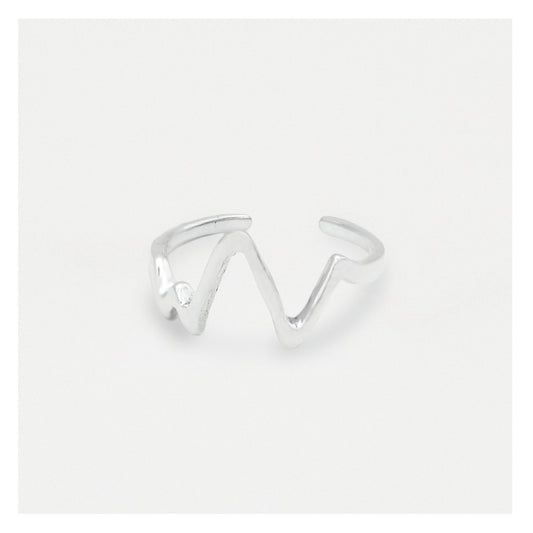 Heartbeat Harmony Toe Ring