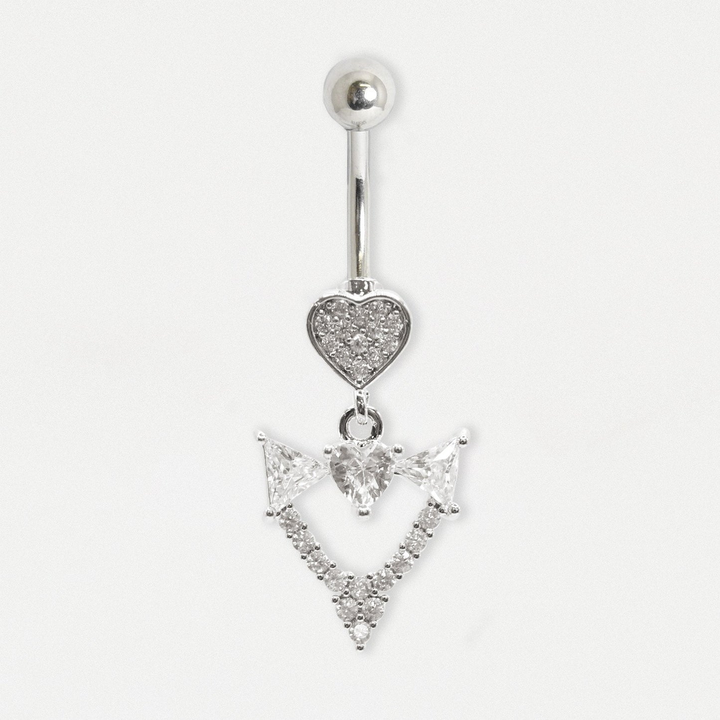 Steel Knot of Love Belly Bar
