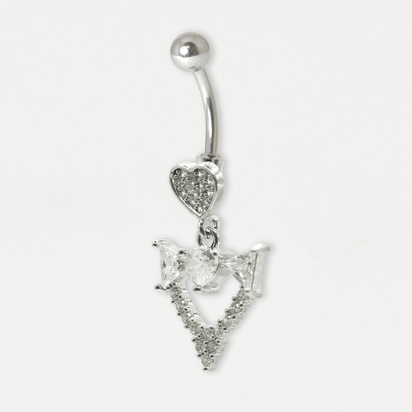 Steel Knot of Love Belly Bar
