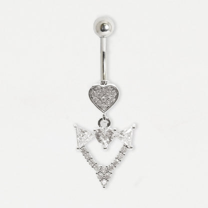 Steel Knot of Love Belly Bar