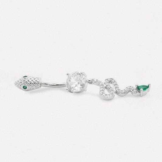Steel Emerald Serpent Belly Bar