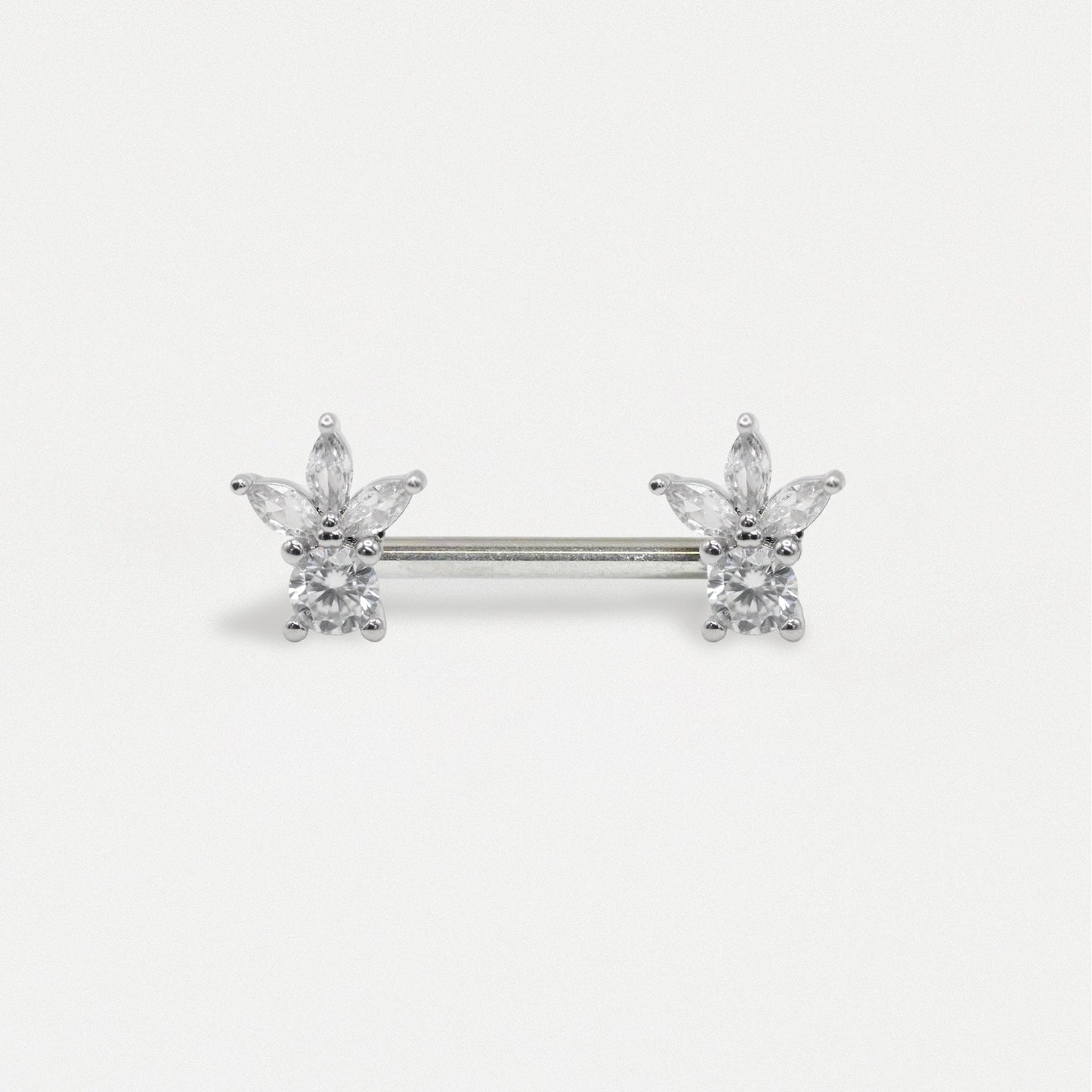 Steel Petal Radiance Nipple Bar