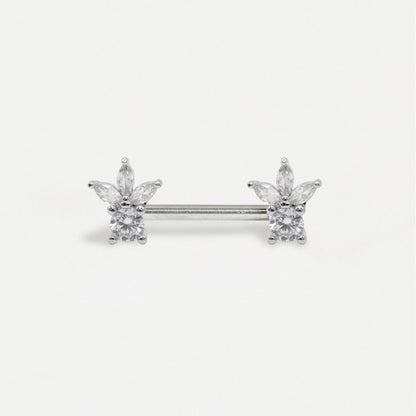 Steel Petal Radiance Nipple Bar