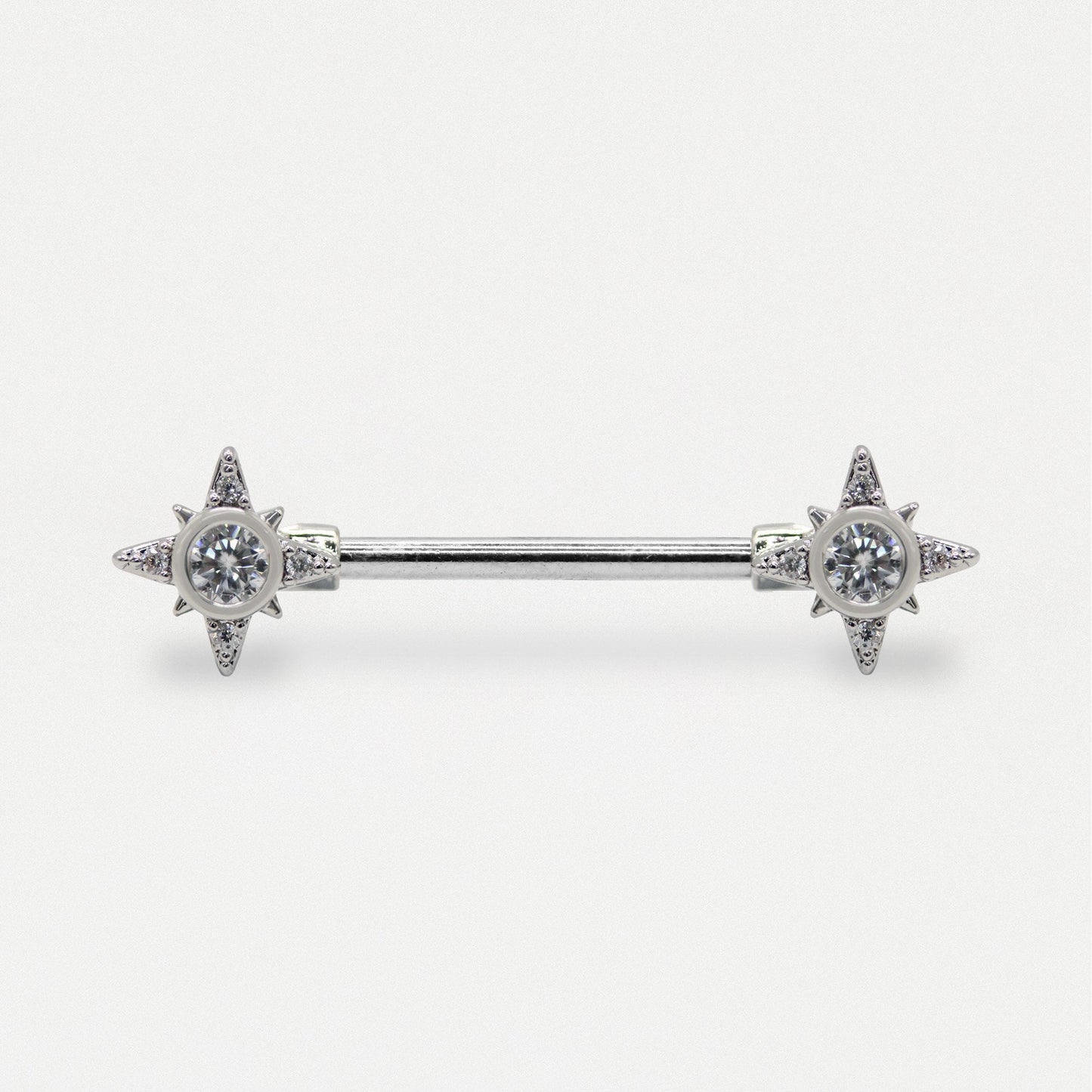 Steel Royal Radiance Nipple Bar