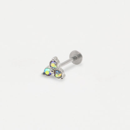 Steel Aurora Trio Labret