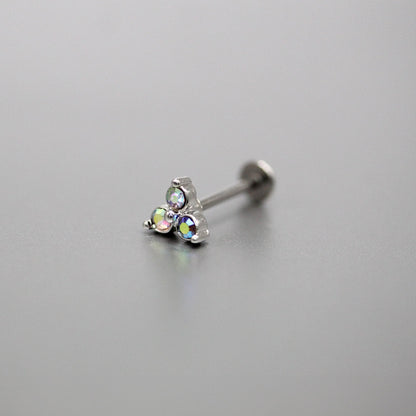 Steel Aurora Trio Labret