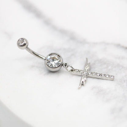 Steel Guardian Angel Belly Bar
