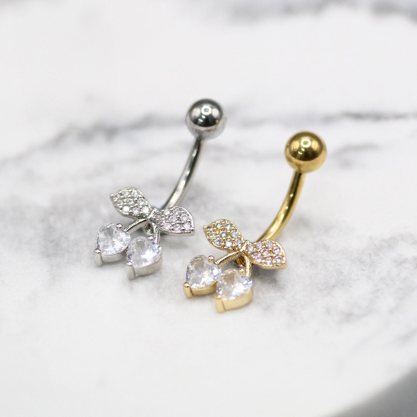 Love Ribbon Belly Bar