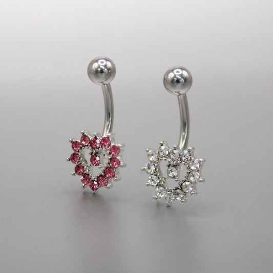 Steel Love's Embrace Belly Bar
