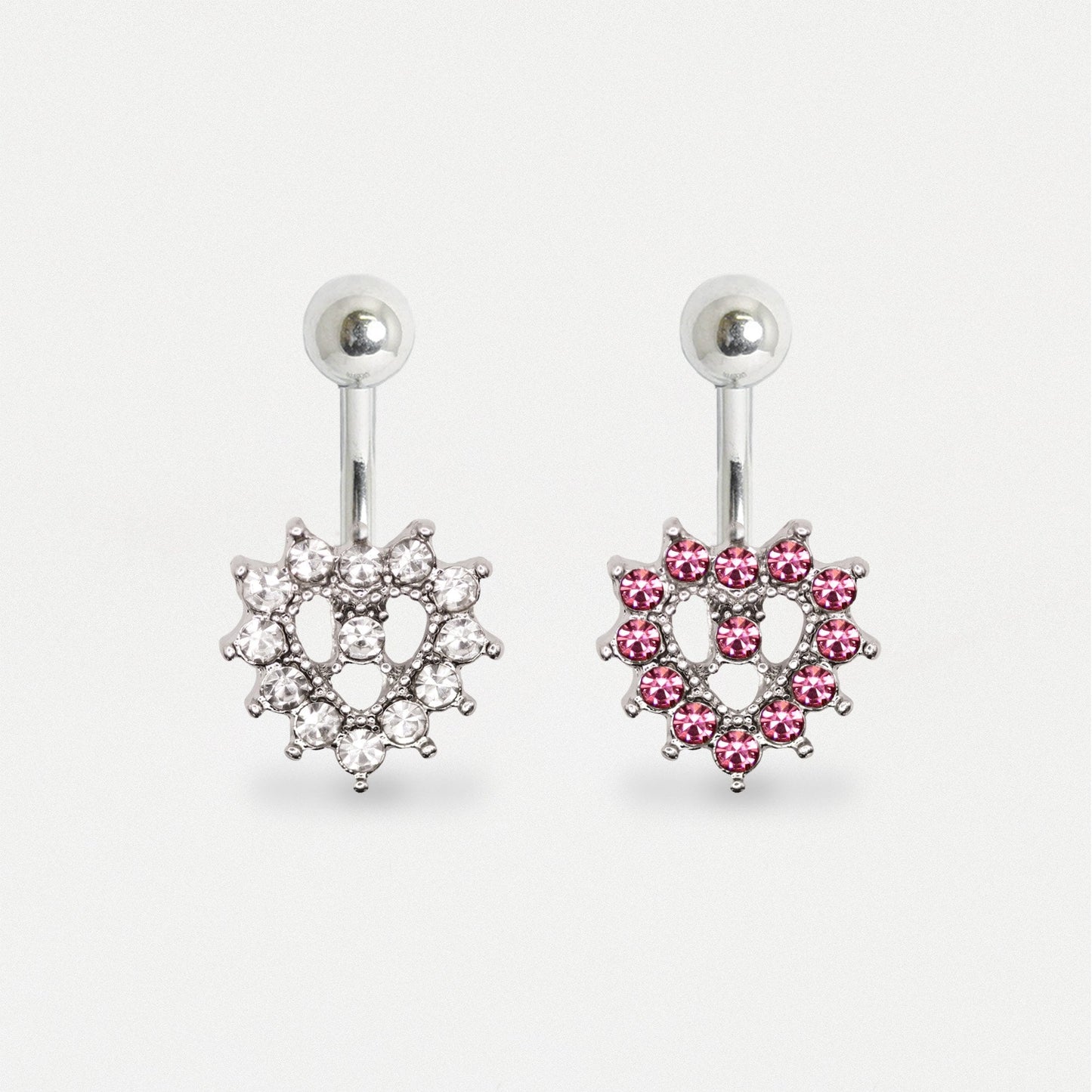 Steel Love's Embrace Belly Bar