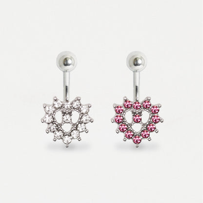 Steel Love's Embrace Belly Bar
