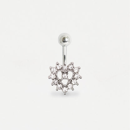 Steel Love's Embrace Belly Bar
