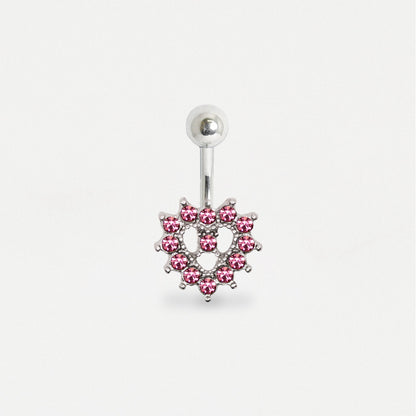 Steel Love's Embrace Belly Bar