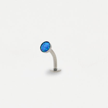 Titanium Opal Floating Belly Bar