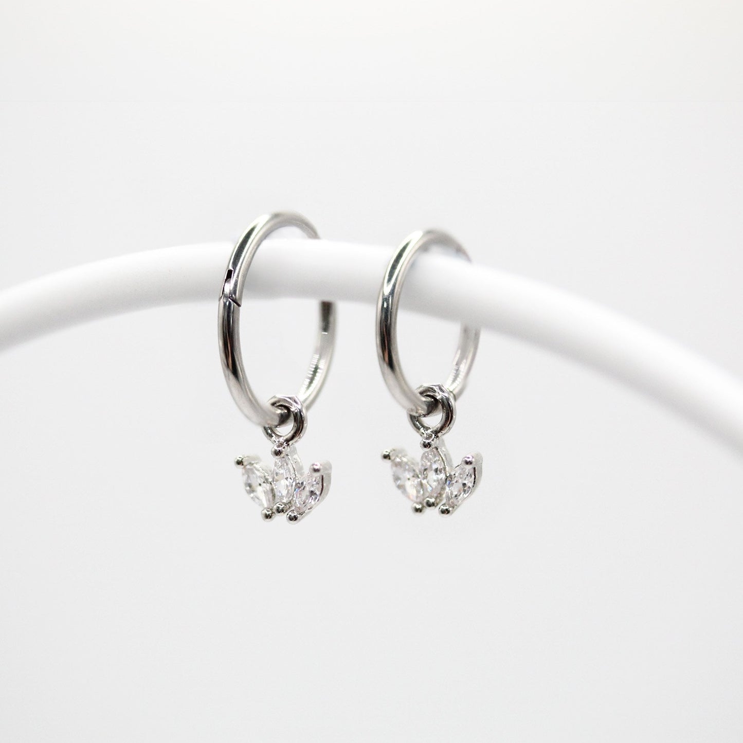 Steel Petal Cascade Segment Ring - 1.2mm