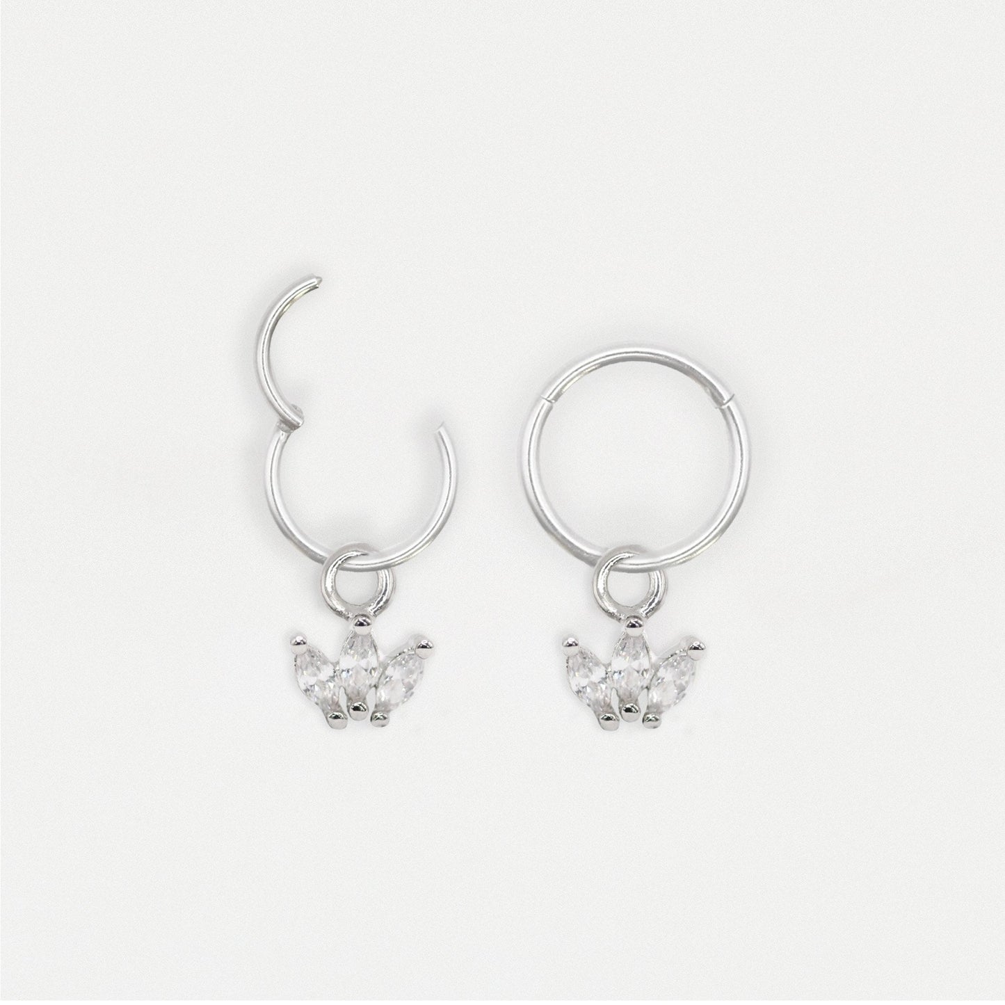 Steel Petal Cascade Segment Ring - 1.2mm