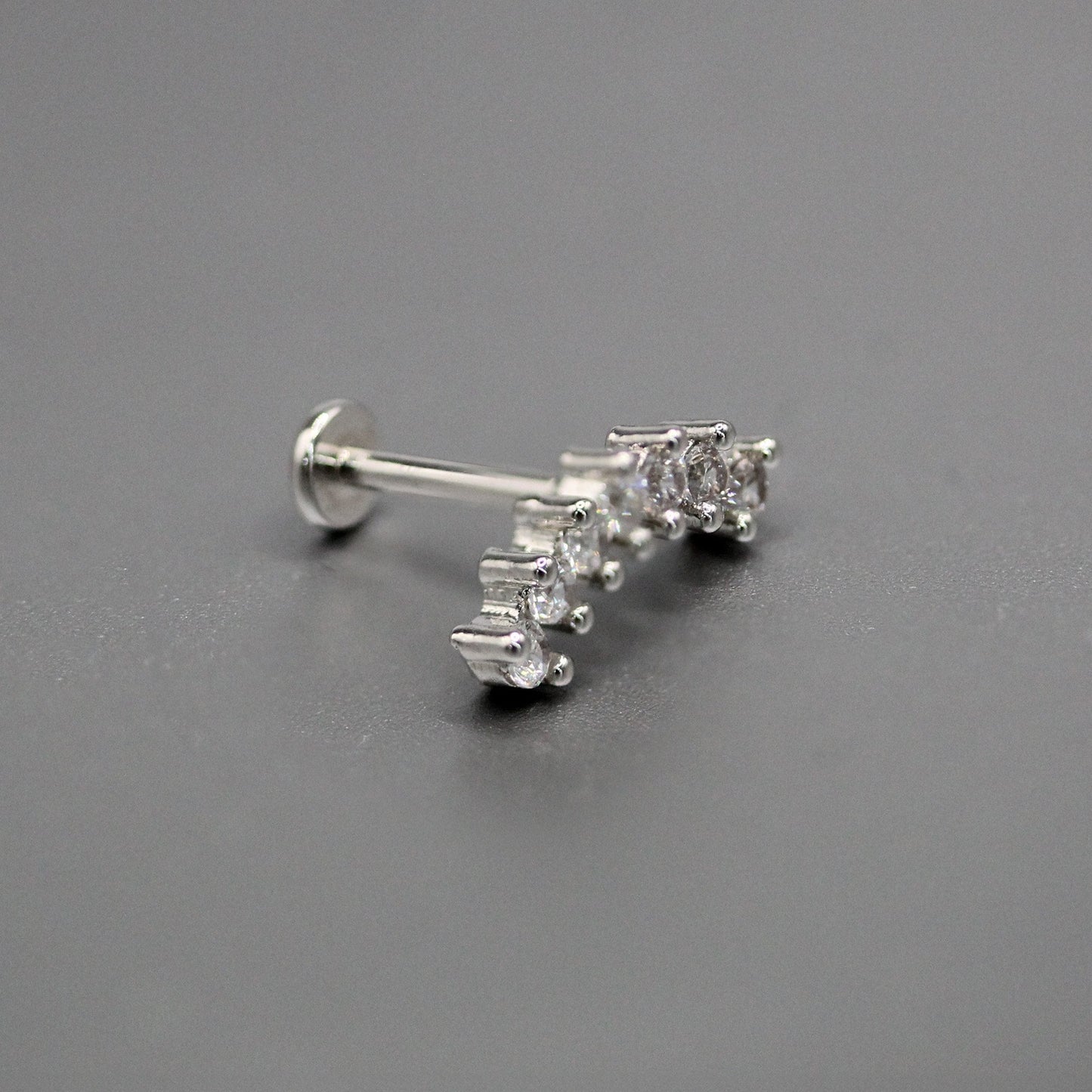 Steel Luxe Fan Marquise Labret - Internally Threaded