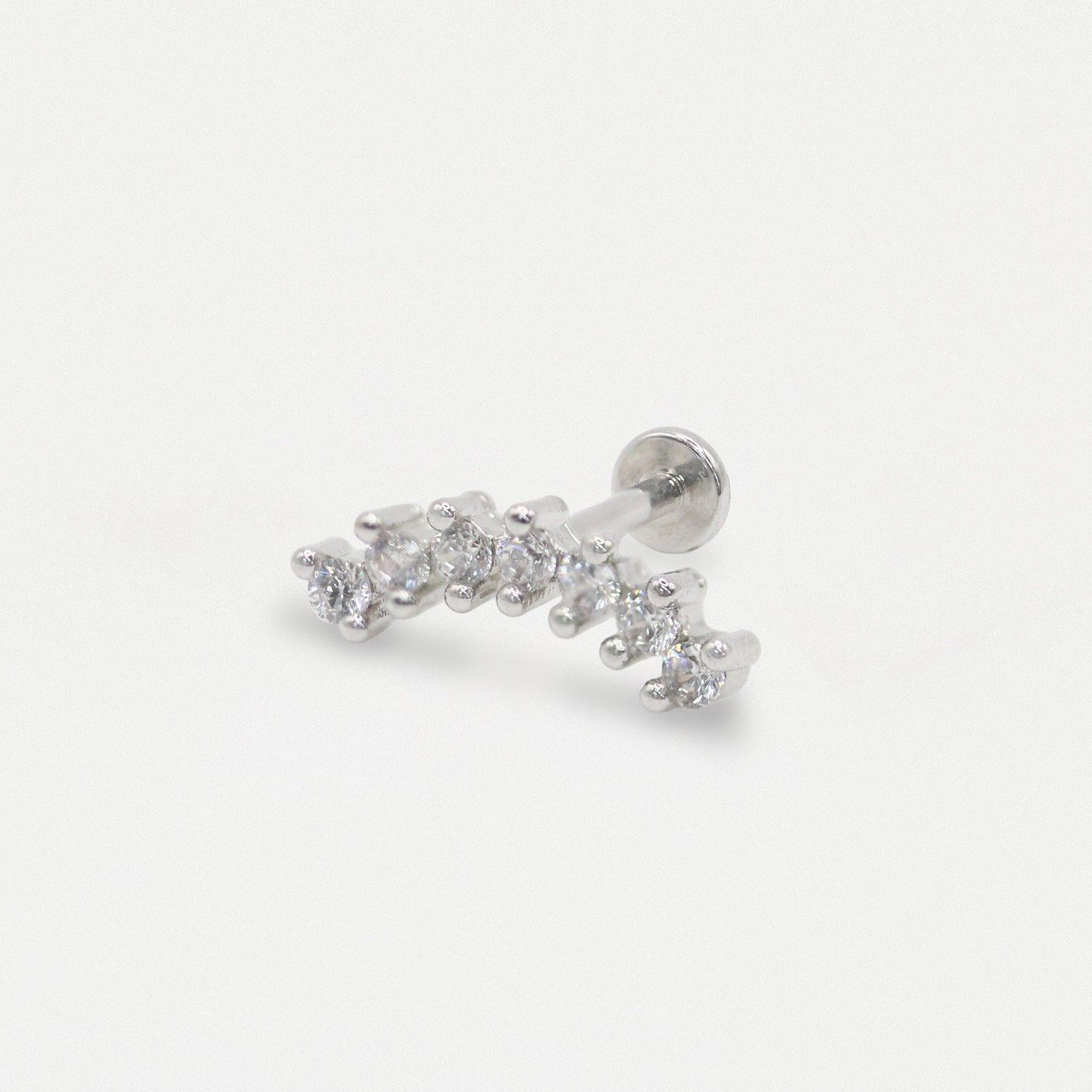 Steel Luxe Fan Marquise Labret - Internally Threaded