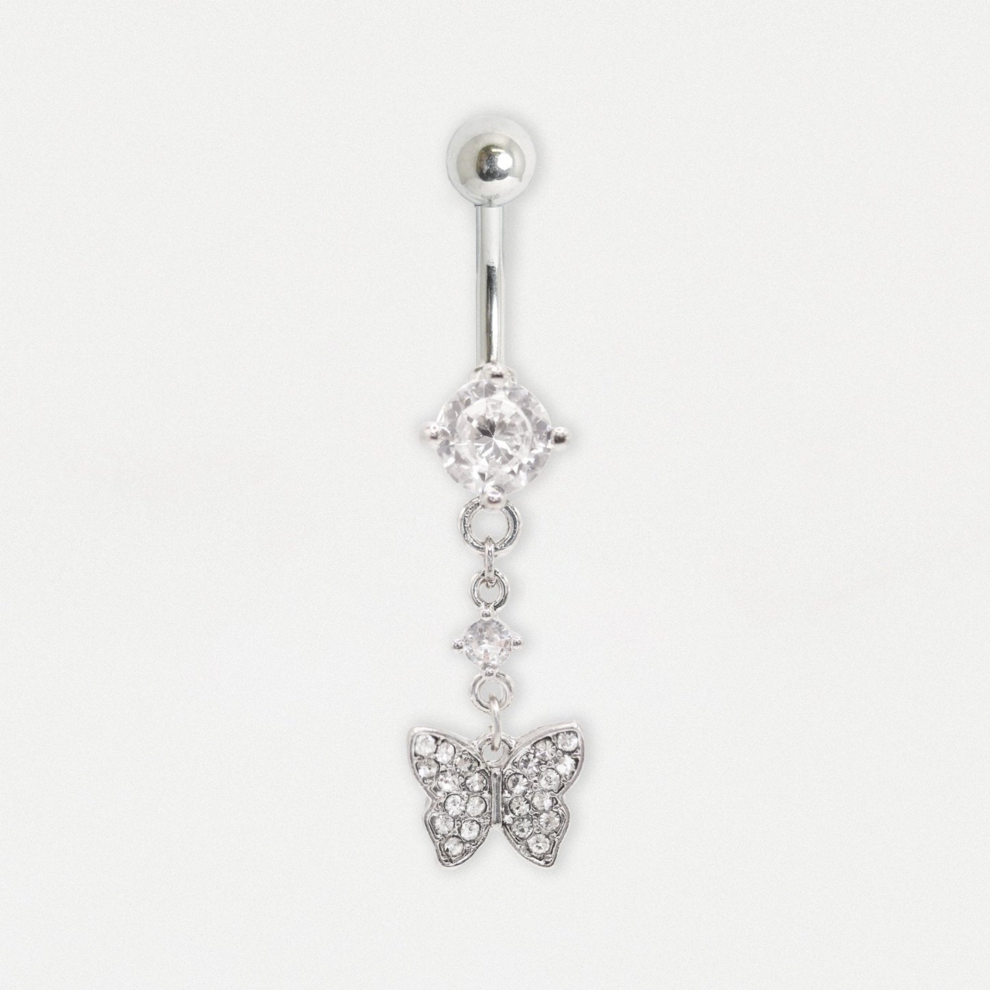 Steel Butterfly Bliss Belly Bar
