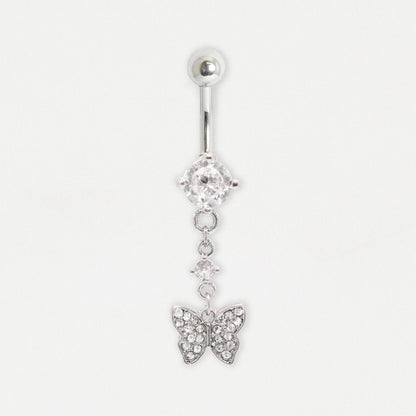 Steel Butterfly Bliss Belly Bar