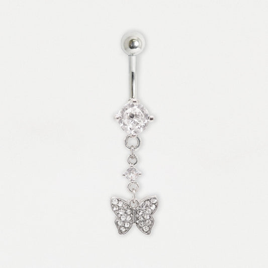 Steel Butterfly Bliss Belly Bar