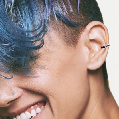 Silver Chain Link Ear Cuff