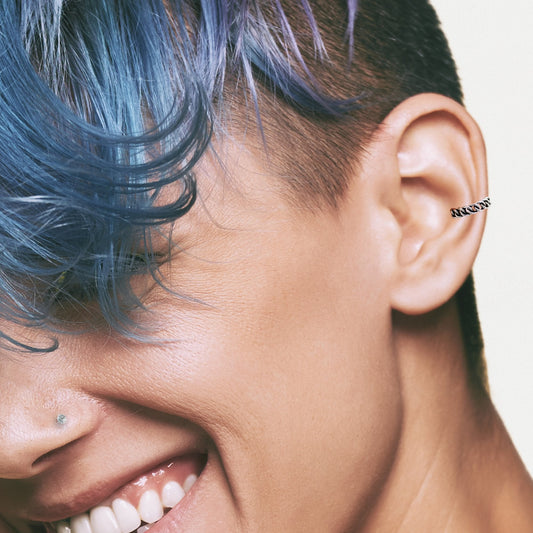 Silver Chain Link Ear Cuff