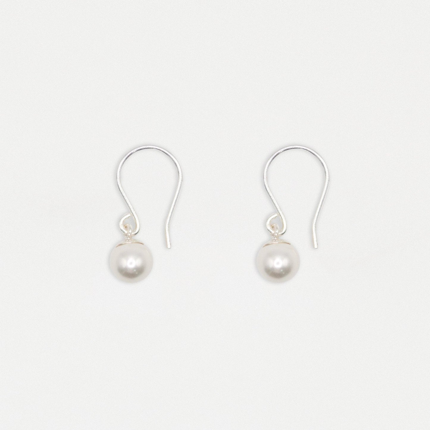 Petite Pearl Drop Earrings