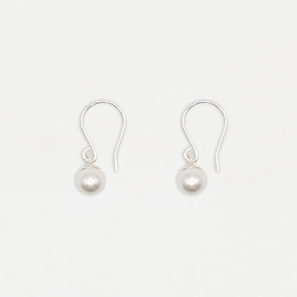 Petite Pearl Drop Earrings