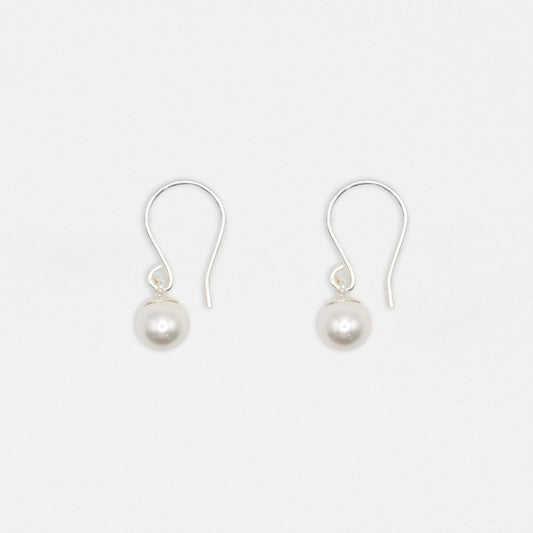 Petite Pearl Drop Earrings