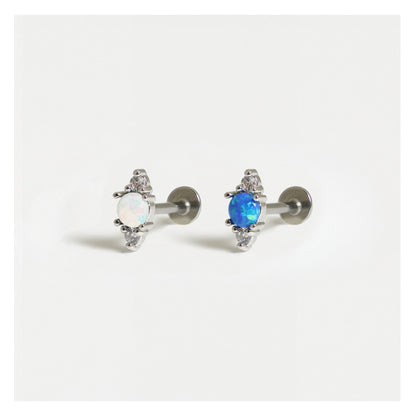 Steel Persephone Opal Labret