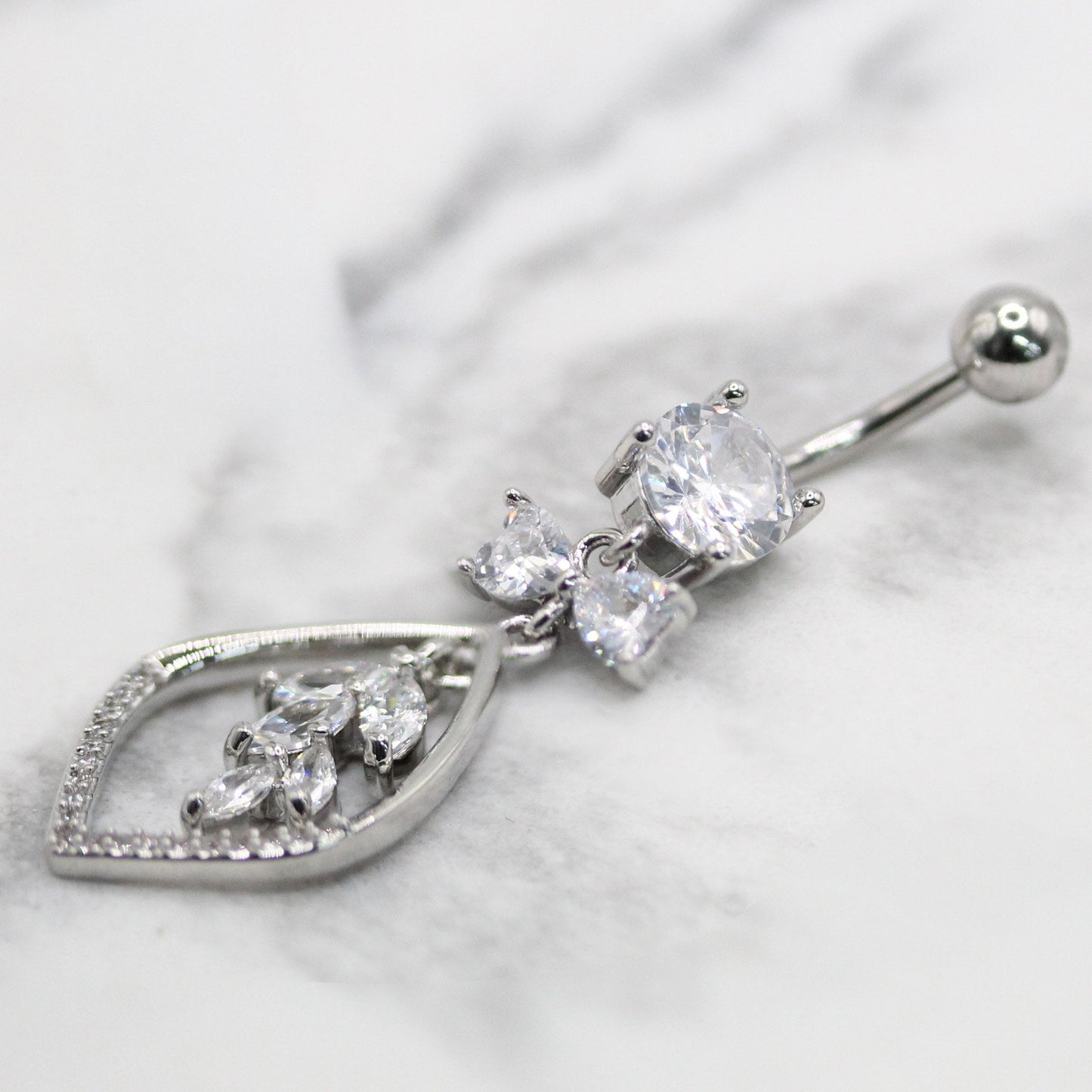 Steel Bow Garden Drop Belly Bar