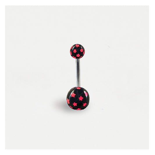 Acrylic Stars Belly Bar