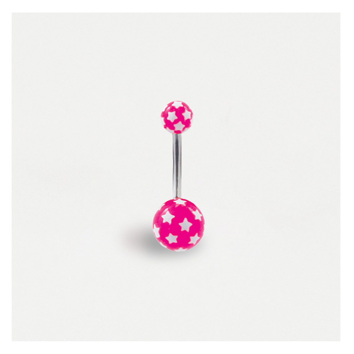 Acrylic Stars Belly Bar