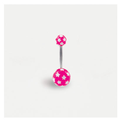 Acrylic Stars Belly Bar