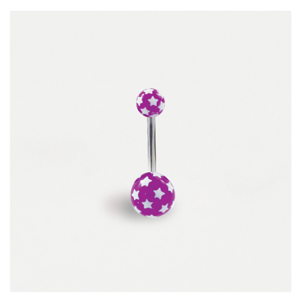Acrylic Stars Belly Bar
