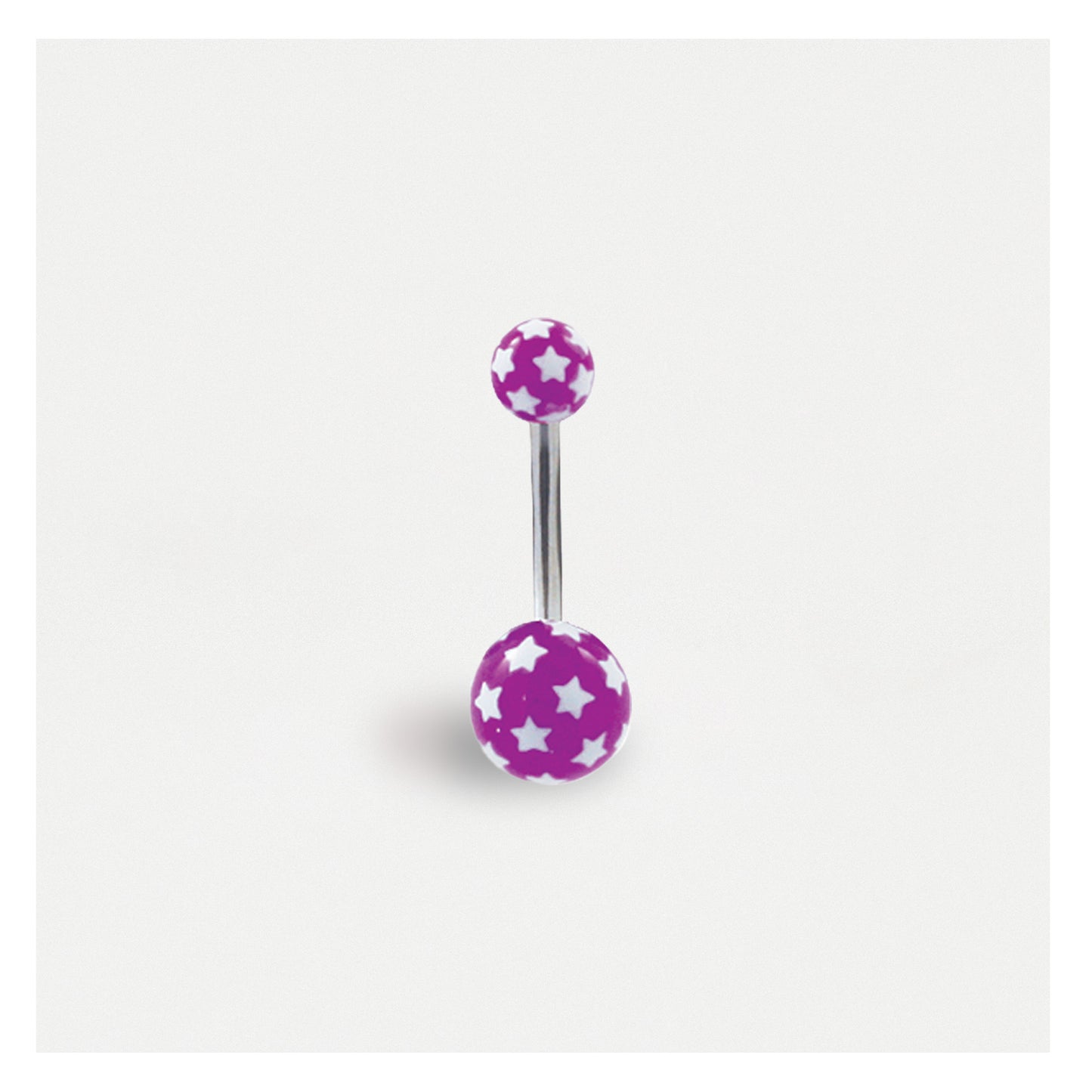 Acrylic Stars Belly Bar
