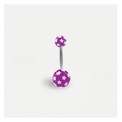 Acrylic Stars Belly Bar