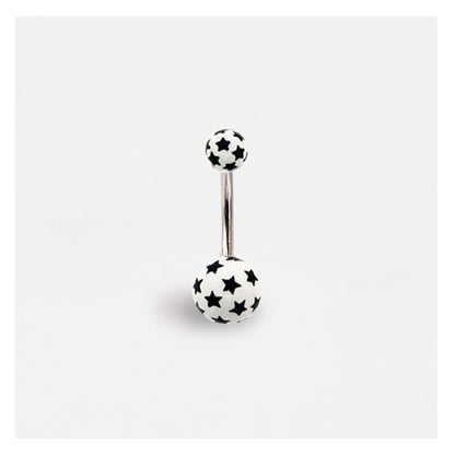 Acrylic Stars Belly Bar