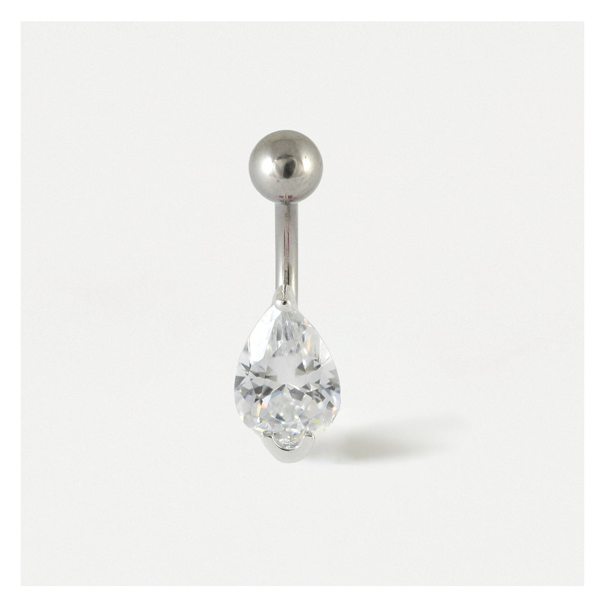 Steel Teardrop Belly Bar