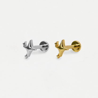 Steel Shining Little Rock Star Labret
