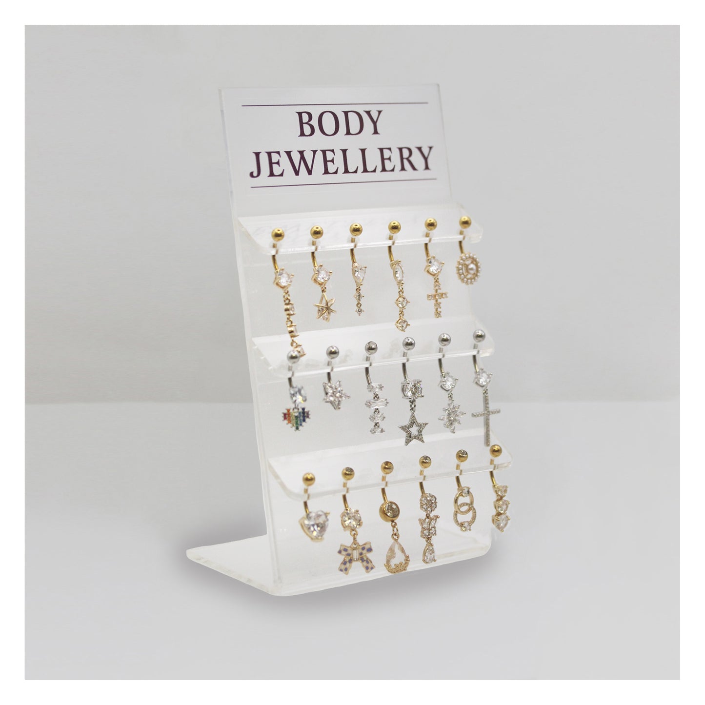Belly Bar Display - 18 pieces