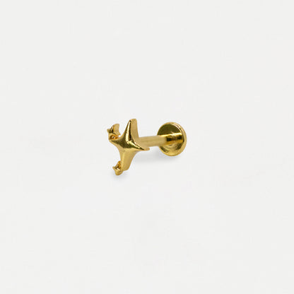 Steel Shining Little Rock Star Labret